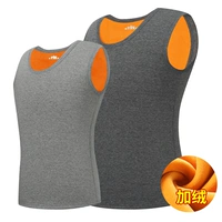 Áo vest nam mùa đông ấm áp cộng với nhung dày co giãn đáy quần lót cotton mỏng thanh niên vest gần các loại áo ba lỗ nam