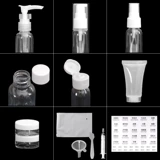 Пластиковая косметическая бутылка для путешествий, портативные духи для ухода за кожей, тональный крем, спрей, пробник