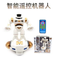 0829 Galaxy Phantom Robot điều khiển từ xa thông minh Nâng xoay ánh sáng Câu chuyện âm nhạc Đồ chơi giáo dục trò chơi lắp ráp