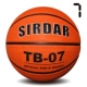 № 7 SD Pure Orange Rubber Ball+Bargers Pose Net Pocket