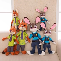 Crazy Animal City Plush Toy Doll Fox Nick Rabbit Judy Girl Gift Child Ragdoll Doll - Đồ chơi mềm shop gấu bông