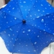 Синие капли дождя