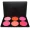 Studio Makeup Artist Mỹ phẩm Trang điểm Phấn má hồng 6 màu Tấm Rouge Tấm hỗ trợ Sửa chữa Tấm Hộp Âm thanh nổi Nhiều màu - Blush / Cochineal
