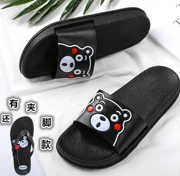 MUMU sản phẩm tốt Dễ Thương phim hoạt hình lớn gấu đen dép Creative gấu nhỏ flip-flops vài dép anime xung quanh