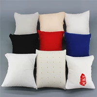 Смотреть подушку для подушки наволочки для хлопчатобумажной подушки поддержка часы шоу подушка с фиксированной подушкой подушка Core Pu кожаная губка настройка