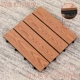 Прямой рисунок 30x30 сплошной нажатой цветок оригинальный деревянный цвет 1 таблетка