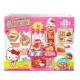 Hello Kitty Hello Kitty Simulation Kitchen Cooking Cooking Cooking KT50115 Girl Play House Đồ chơi - Đồ chơi gia đình