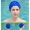 Thời trang hàn quốc mùa xuân mũ bơi hoa cánh hoa dài tóc mũ bơi nữ handmade ba chiều hoa bơi kích thước lớn mũ bơi - Mũ bơi