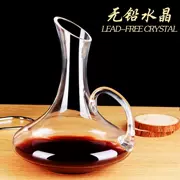 Pha lê thủy tinh decanter rượu vang châu Âu decanter bartender hangover rượu vang rót