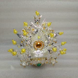 Буддийские продукты Серебряная золотая жемчужина Золотая бриллиант Император Шляпа Бао Шэн Гуань Женцхе Император Хао Матуку Мумана Нес -Мей -СОЛД -поставщик