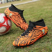 Giày bóng đá nam và nữ FG móng tay dài bằng nhựa cao cấp Móng tay trẻ em thi đấu thể thao chuyên nghiệp - Giày bóng đá