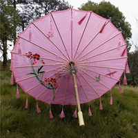 Liu Su зонтик розовый большой диаметр 82 см.