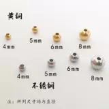 Брелок ручной работы, глянцевый аксессуар, бусины, украшение-шарик, 2мм