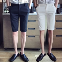Mùa hè phù hợp với quần short nam tự trồng hoang dã năm điểm quần giản dị bảy điểm quần nam Hàn Quốc phiên bản của xu hướng trắng 5 quần quần tây