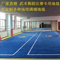 Tinh khiết dày tay dày mật độ cao thi đấu thảm võ thuật võ thuật taekwondo lớp học đầy đủ cửa hàng có thể được tùy chỉnh - Thảm thảm sàn