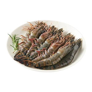 [TRF 泰国活冻黑虎虾 300g/盒 12-18条 40-60规格]