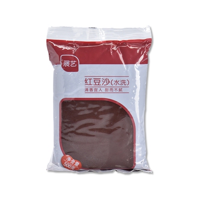 Паста из красной фасоли Zhanyi (мытая) 500г