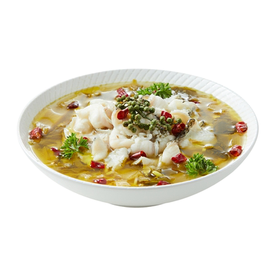 Лао Тан маринованная капуста с черной рыбой и рисом, одиночный набор