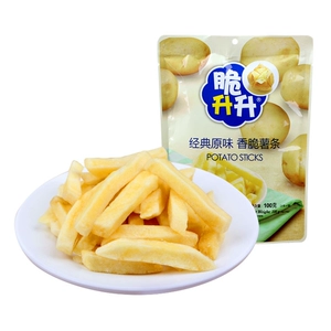 [脆升升 香脆薯条 经典原味 100g]