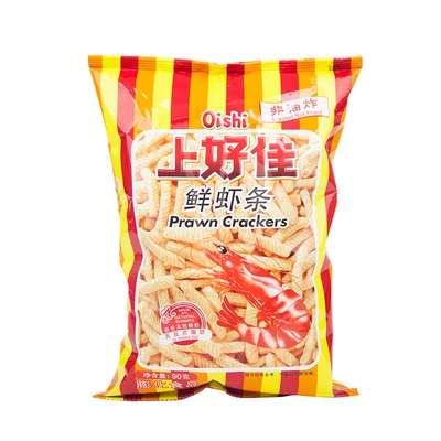 Крекеры Oishi/Shanghaojia с креветками 80г