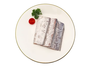 [大洋世家 舟山三去带鱼段 1kg 鱼肚段 24-26块 带鱼宽度3.5-4.0cm]