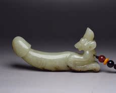 Подставка для пера 古玩古董 收藏品 和田玉【祖】真品回流