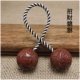 Gỗ đàn hương đỏ Baole hạt begleri tay chơi giải nén tạo tác ngón tay bài tập câu đố yo-yo [Junjun gốc]