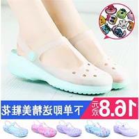 Giày lỗ mới nữ mùa hè giày đi biển nữ đế dày chống trơn và dép - Giày thể thao / sandles dép quai hậu nữ đẹp