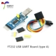 Ban đầu FT232RL chip USB sang UART cổng nối tiếp mô-đun USB sang TTL mô-đun truyền thông nhấp nháy bảng
