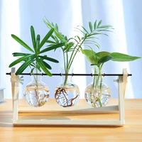 Зеленый прозрачный глянцевый маленький горшок для рабочего стола, лампа для растений в помещении