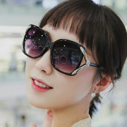 [Hàng ngày khuyến mãi] kính mát nữ 2018 new vòng mặt dài mặt star mạng mô hình màu đỏ thời trang cá tính thanh lịch Hàn Quốc phiên bản