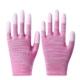 Розовый полосатый палец (12 двойной)