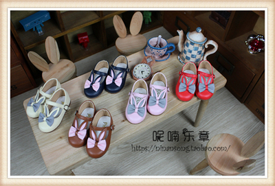 taobao agent AP 4 point 6 minutes 8 points, rabbit ear single shoes 1/4 1/6 1/8 bjd shoes spot