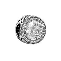 LLZ041 Сердце океана белого (с экологически чистой упаковкой)