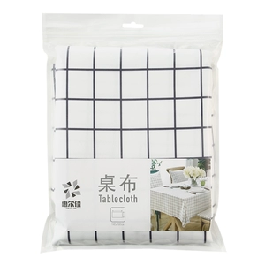 Скатерть Huierjia с принтом (белая сетка) 140см*180см