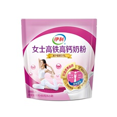 奶粉/豆奶粉/酸奶粉 伊利女士高铁高钙奶粉 400克(16*25克)/袋 Erie