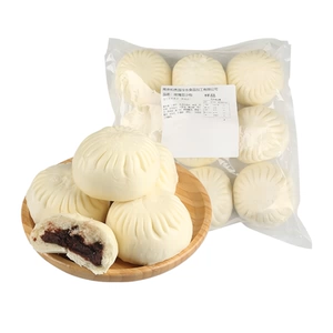 [【半成品】玫瑰豆沙包115g*9只/袋]