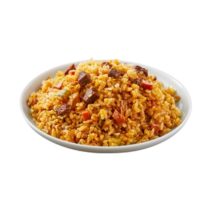 Рис жареный с говядиной и квашеной капустой 350г/коробка