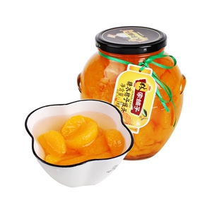 [林家铺子糖水桔子罐头1000克/瓶]