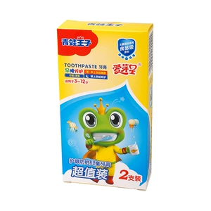 Детская зубная паста Frog Prince для защиты десен и против кариеса, 100 г/коробка