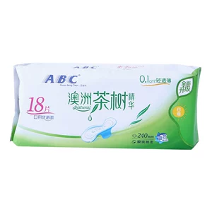 ABC pro-soft, легкие и тонкие сетчатые хлопковые мягкие ежедневные гигиенические прокладки, 18 шт./упак.
