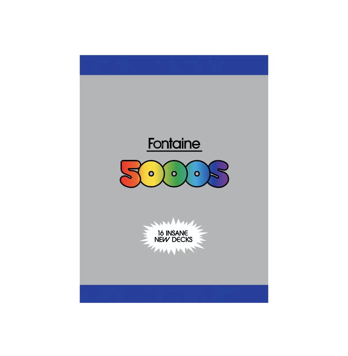 [YC Poker] Фонтейн Фангдан Блэнд Бокс Покер Покер Кат Fang Dan Блэнд Блэнд 5000s