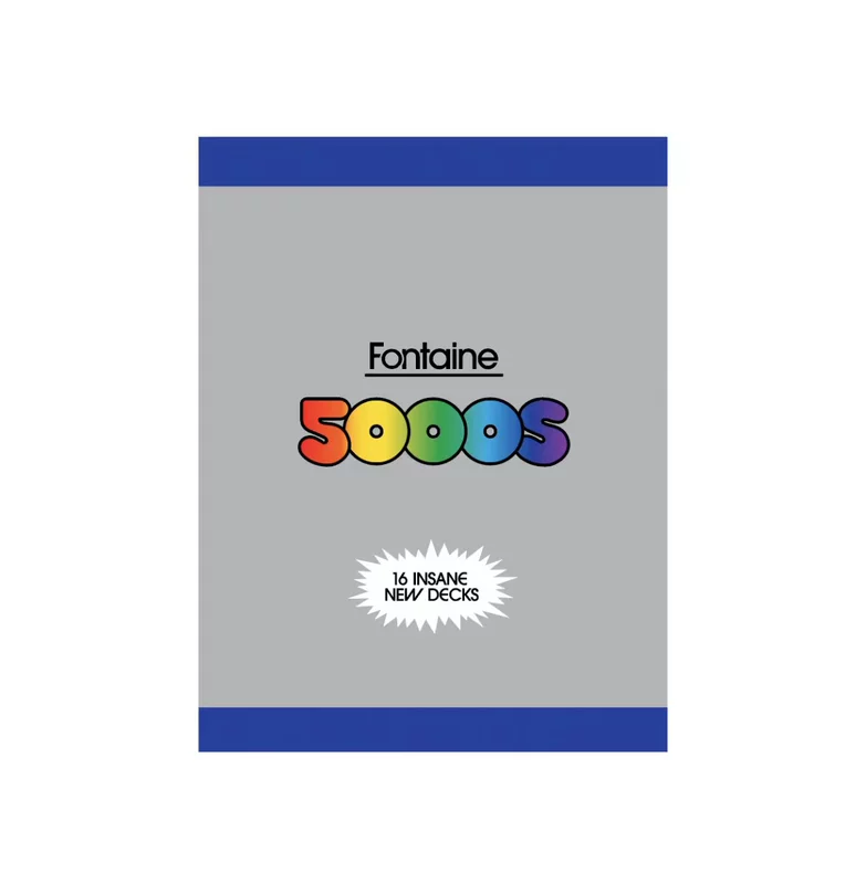 [YC Poker] Фонтейн Фангдан Блэнд Бокс Покер Покер Кат Fang Dan Блэнд Блэнд 5000s