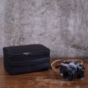 Cam-in handmade da DSLR máy ảnh kỹ thuật số túi máy ảnh ống kính cầm tay túi lưu trữ nhiếp ảnh nhiếp ảnh - Phụ kiện máy ảnh kỹ thuật số