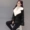 Áo khoác ngắn nữ 2018 mới mùa đông áo khoác nhỏ học sinh Hàn Quốc phiên bản ngắn trang trí body ngắn hoang dã
