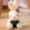 Dễ thương phong cách mục vụ thỏ đồ chơi sang trọng nấm nấm thỏ trắng búp bê 9 inch lấy máy búp bê quà tặng mẫu giáo - Đồ chơi mềm