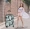 Phim hoạt hình anime xe đẩy phổ quát bánh xe sinh viên đại học Phiên bản tiếng Hàn của chiếc vali nhỏ tươi nam và nữ cá tính giá vali kéo