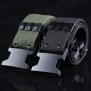 Vải nylon S vành đai ngụy trang phù hợp với phụ kiện vành đai bên ngoài vành đai vũ trang kéo dài mở rộng tự động khóa chiến thuật vành đai