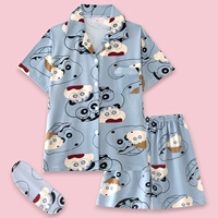 Синий Xioxin Double Short+Eyeline Plker