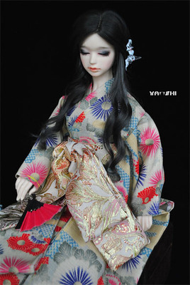 taobao agent ▼ The death of the teeth ▼ Caican kimono yukata sleeping robe Japanese four -point four -point BJD baby clothes SD16 uncle BB